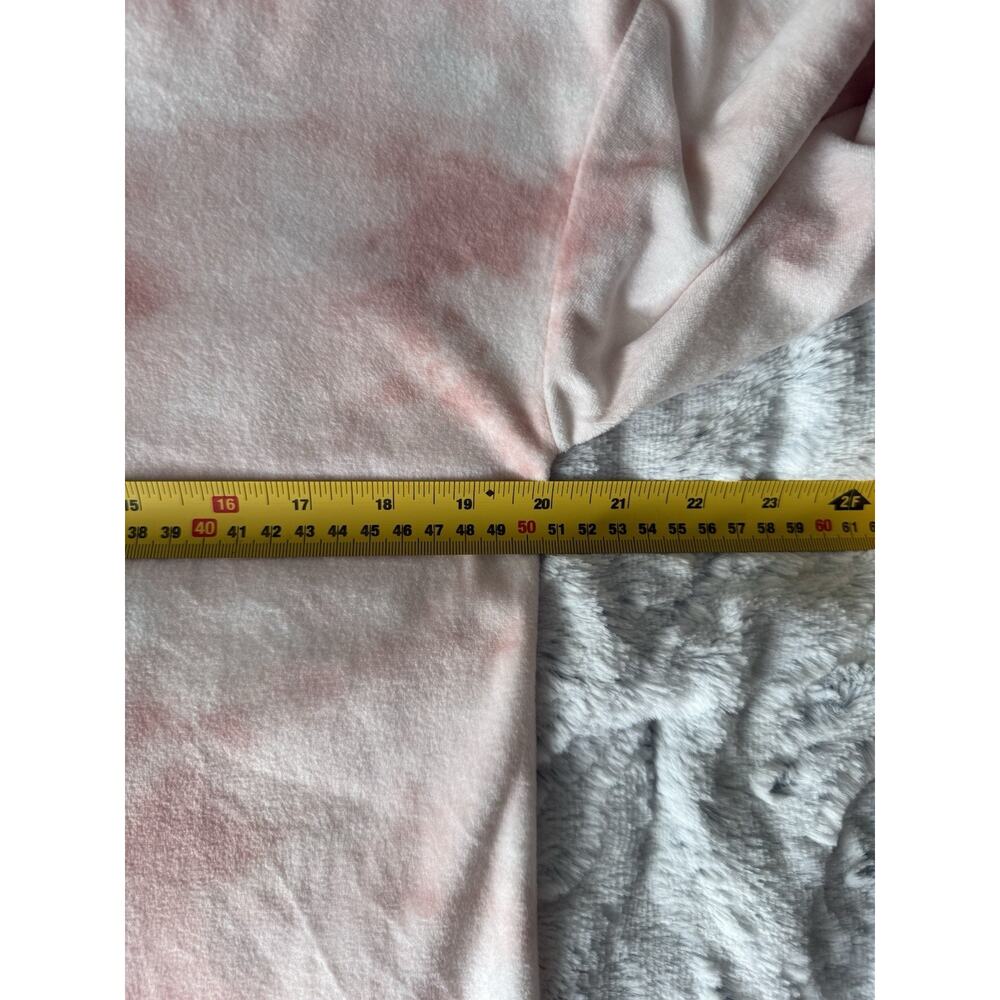 Rae Dunn Dream Tie Dye Sweatshirt Women M Pink Crew Neck Cozy Pullover NWT $68 - Picture 6 of 6